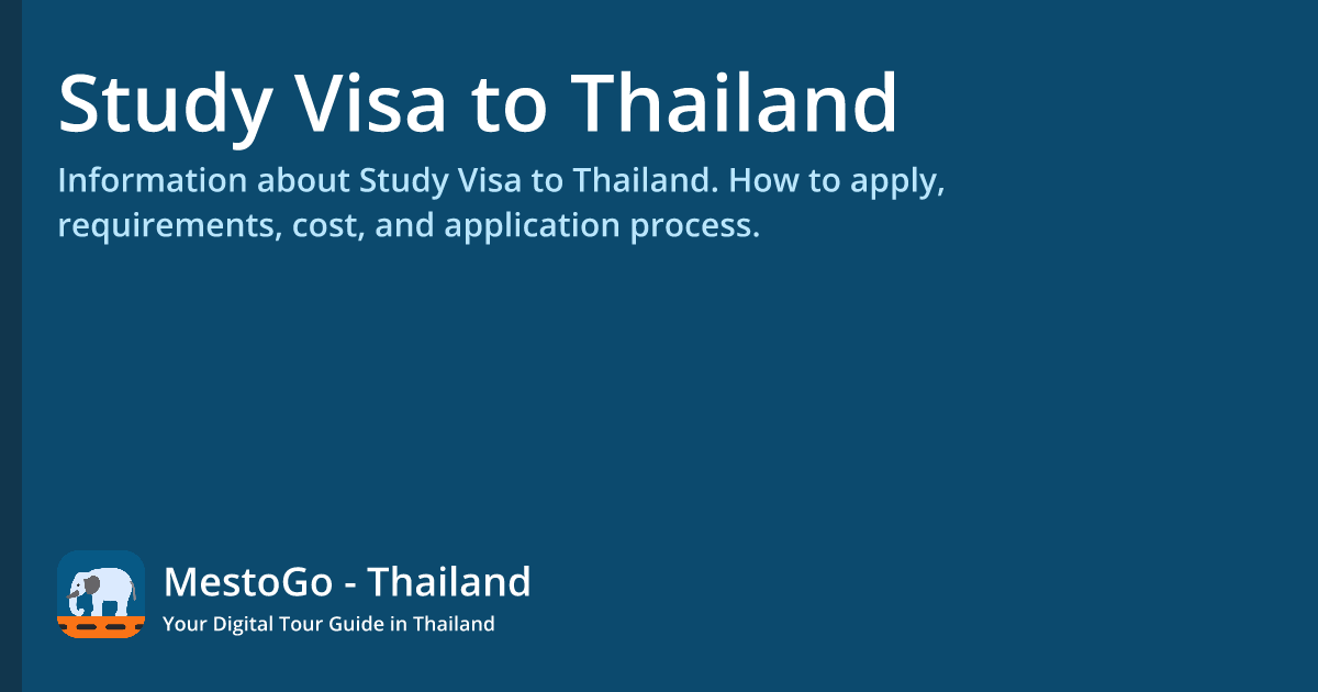 Visa info by MestoGo - Thailand